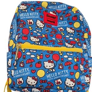 Sanrio Blue and Yellow Hello Kitty Bag